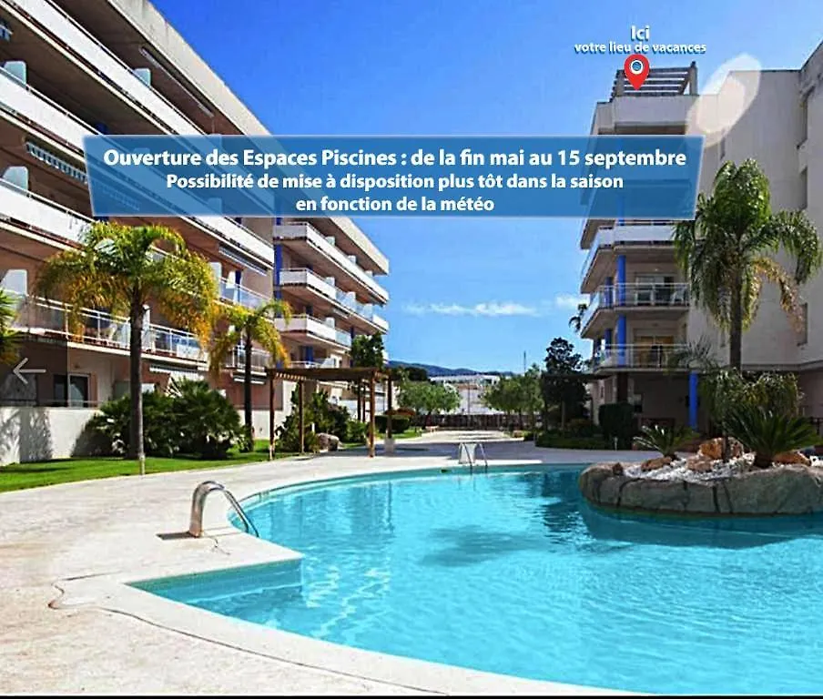Superbe Appartement Avec Solarium Et Piscine Communautaire Roses Apartment